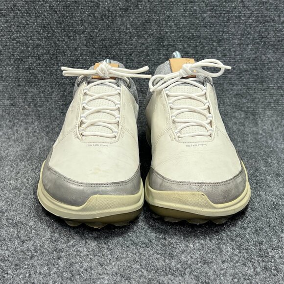 Ecco Biom Hybrid 3 Spikeless Golf Shoes Men\'s Size 10 White Grey Leather Sneaker main image 11